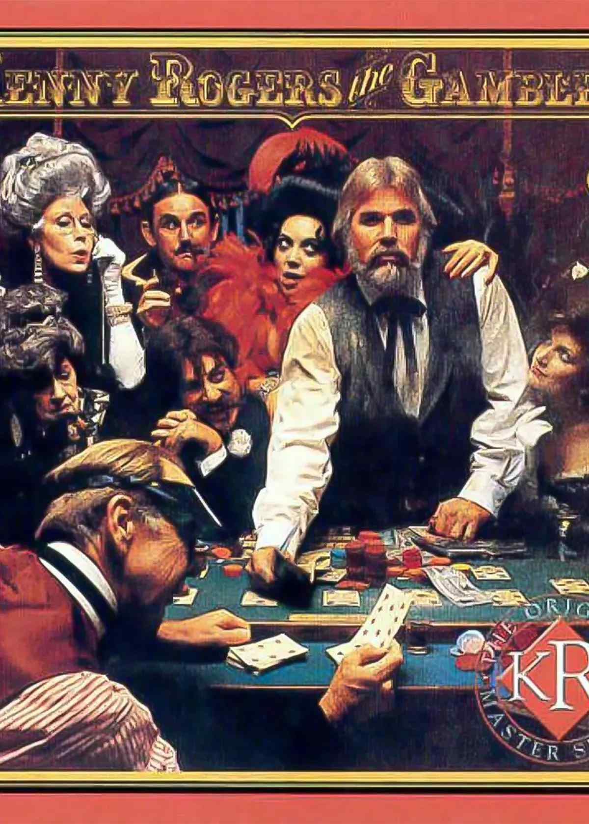 Kenny Rogers The Gambler artwork