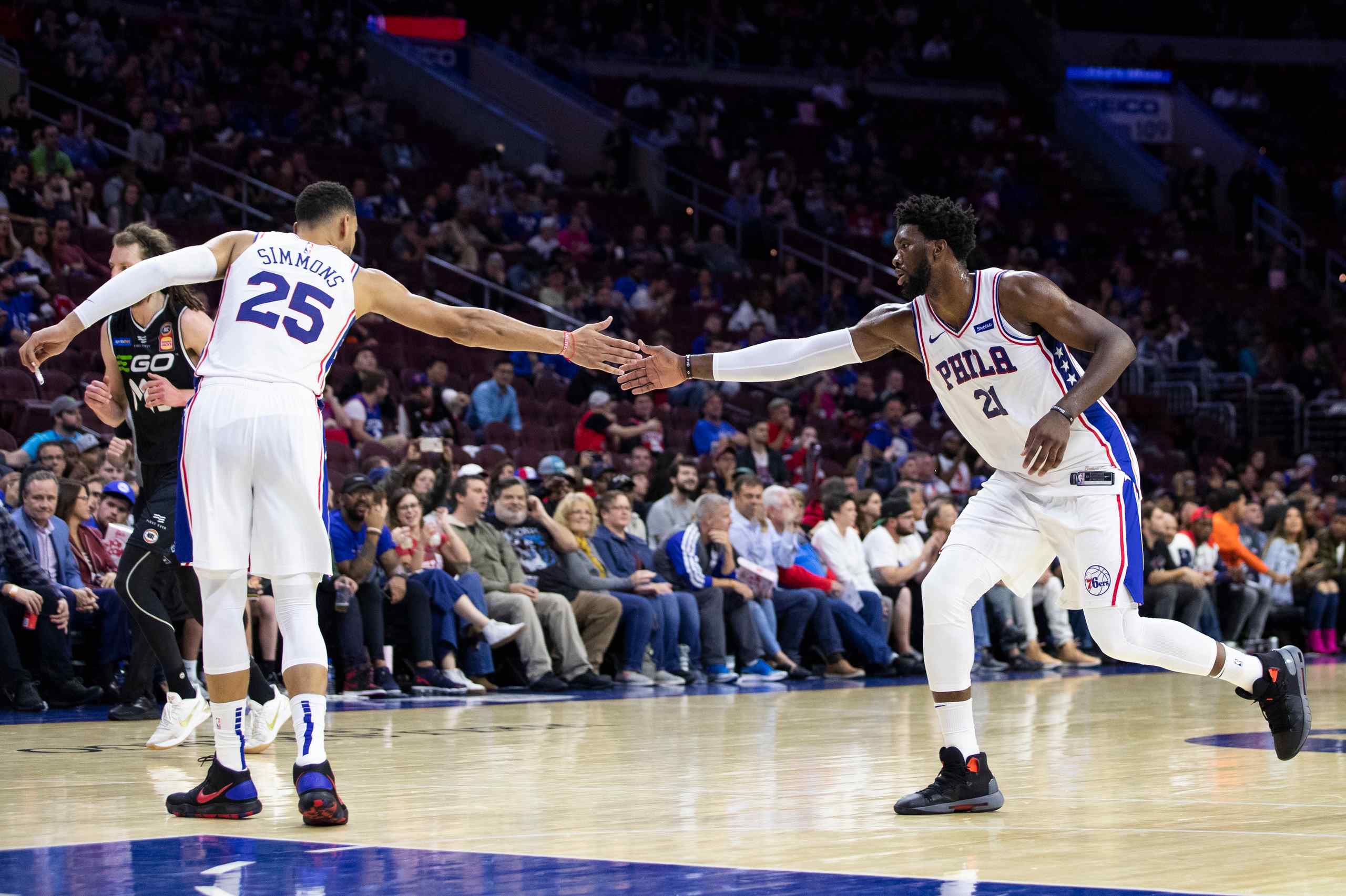 Ben Simmons and Joel Embiid were central figures in The Process for the Philadelphia 76ers.