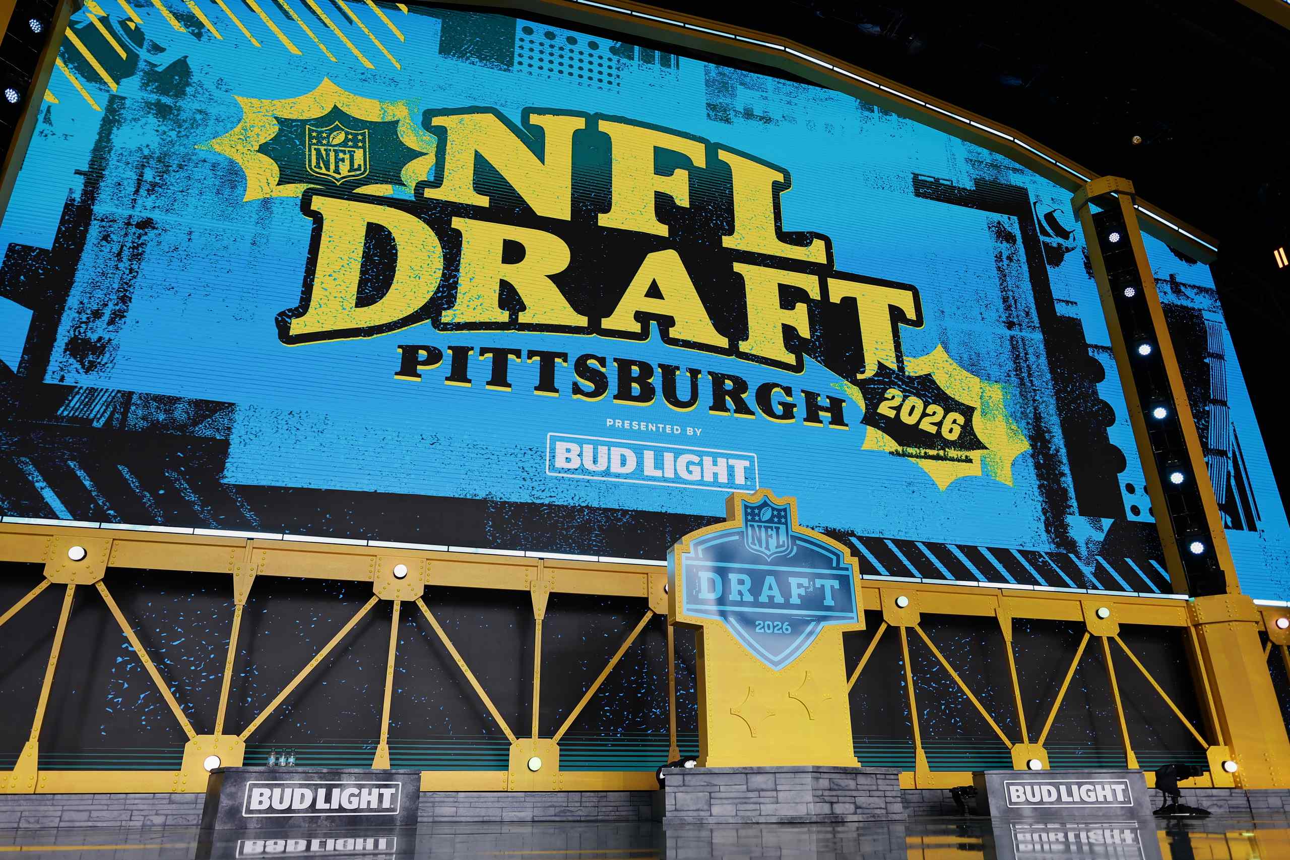 Stage at the 2026 NFL Draft in Pittsburgh