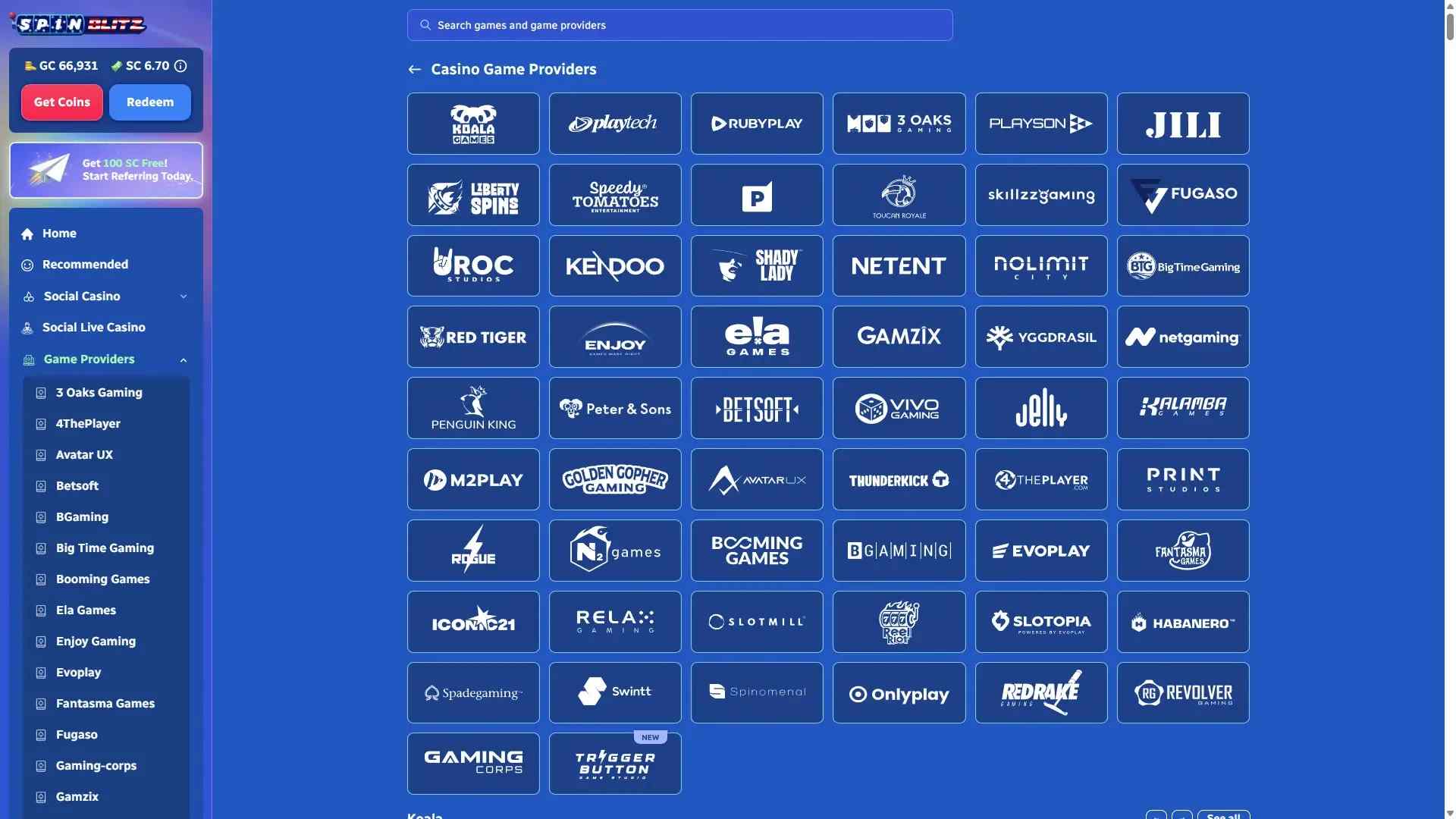 Software Providers