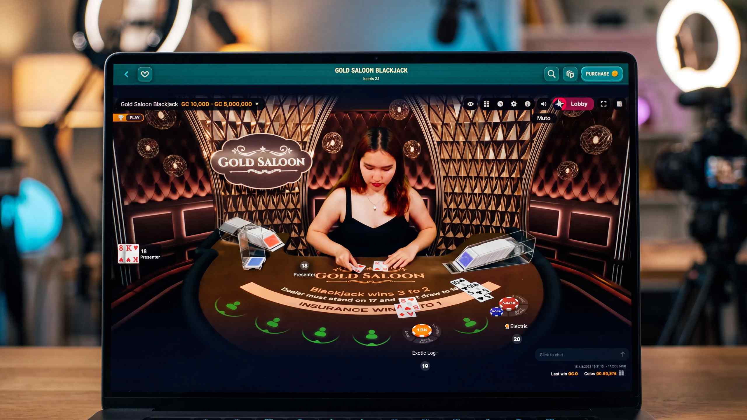 Live dealer