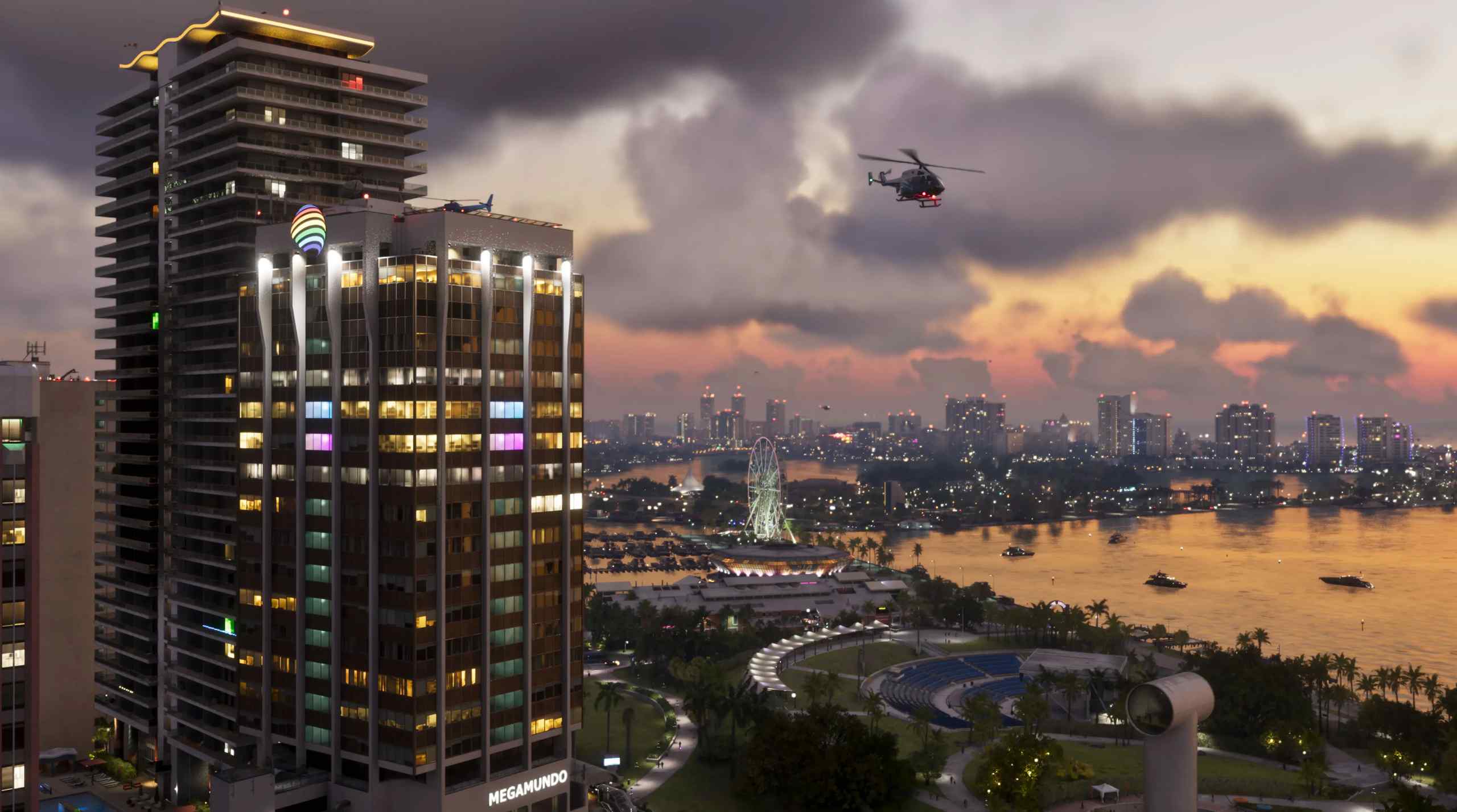 The fictional location of GTA 6: Vice City.