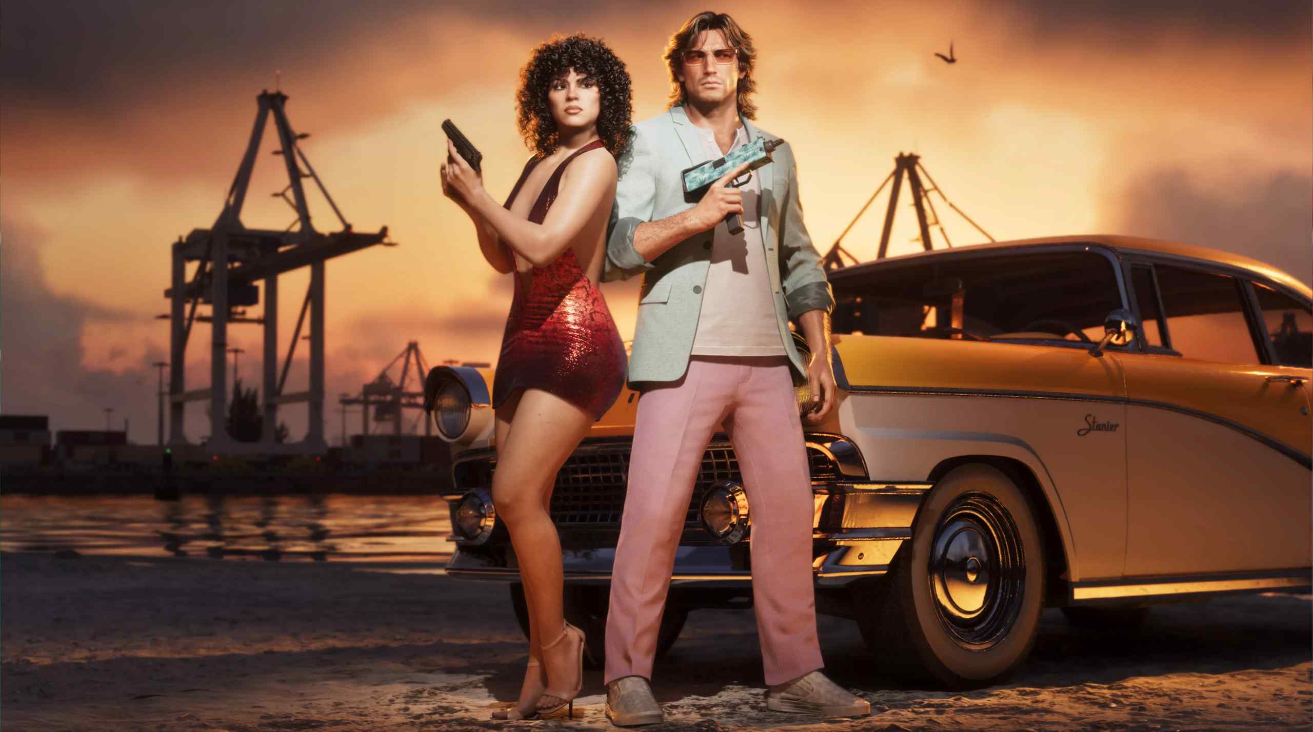 Alternative outfits for Lucia and Jason in GTA 6.