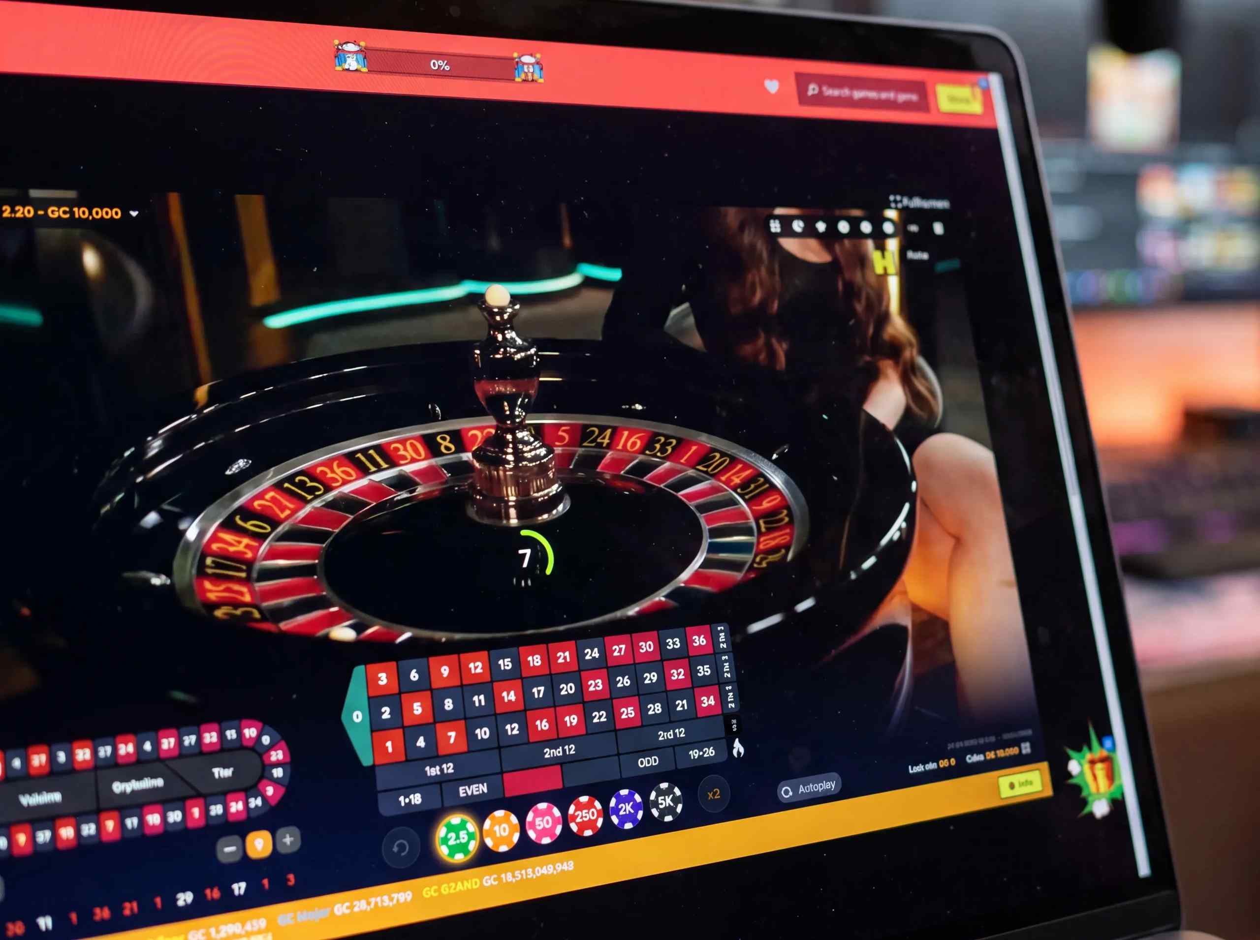 Live dealer