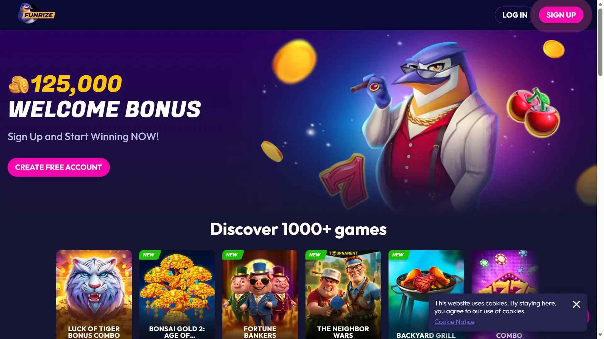 Welcome Bonus