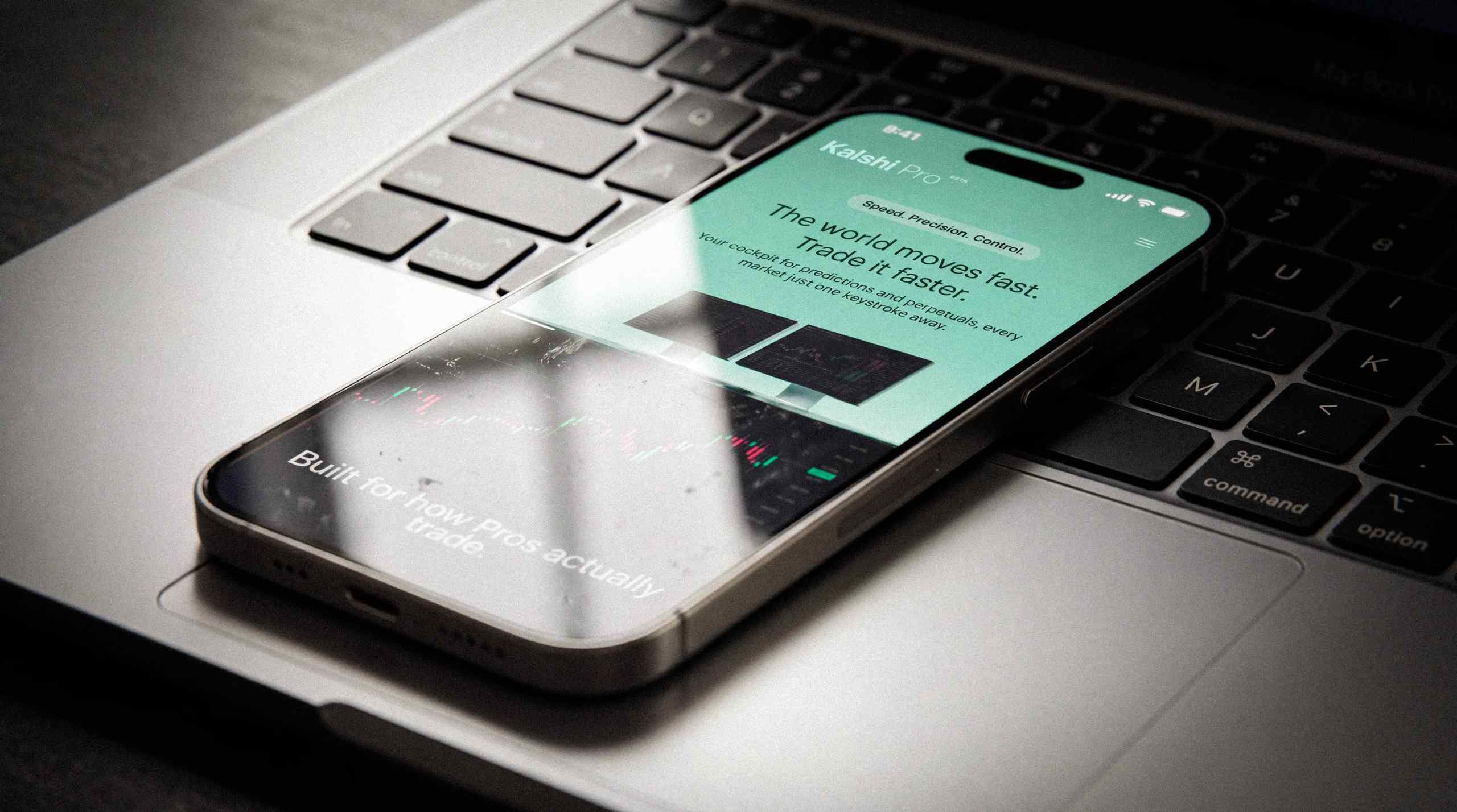 The Kalshi pro app running on mobile