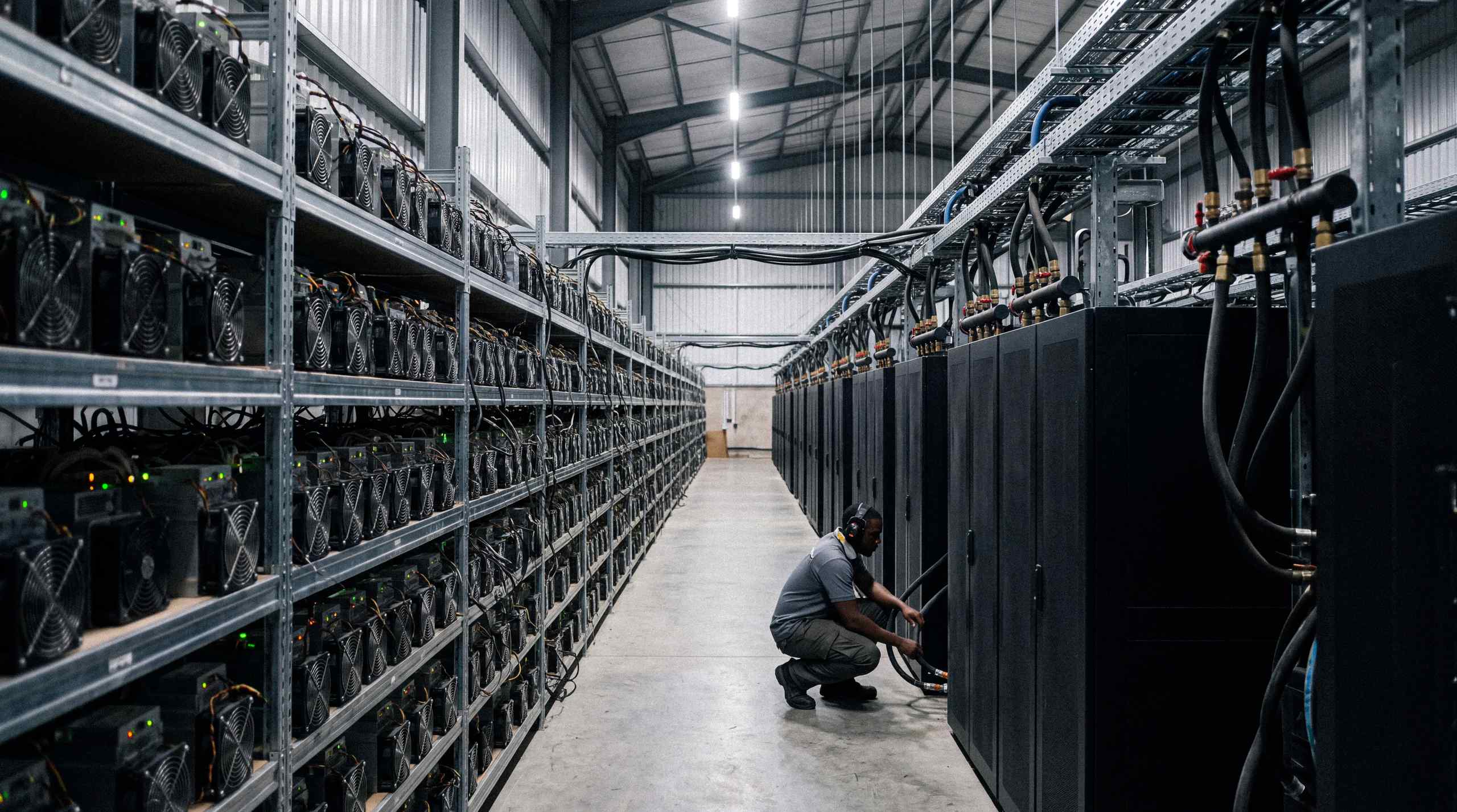 A massive data warehouse.