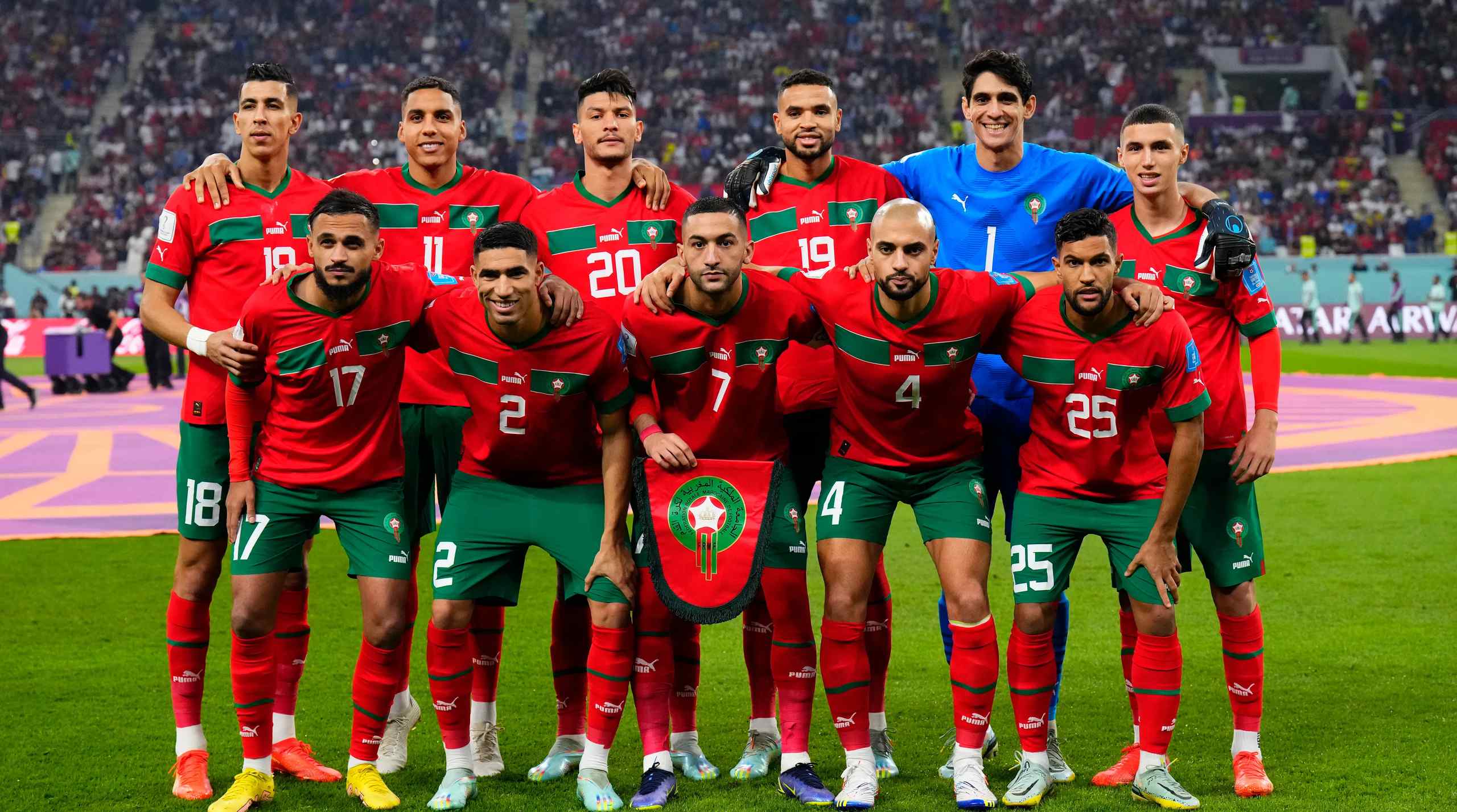 The Moroccan national team