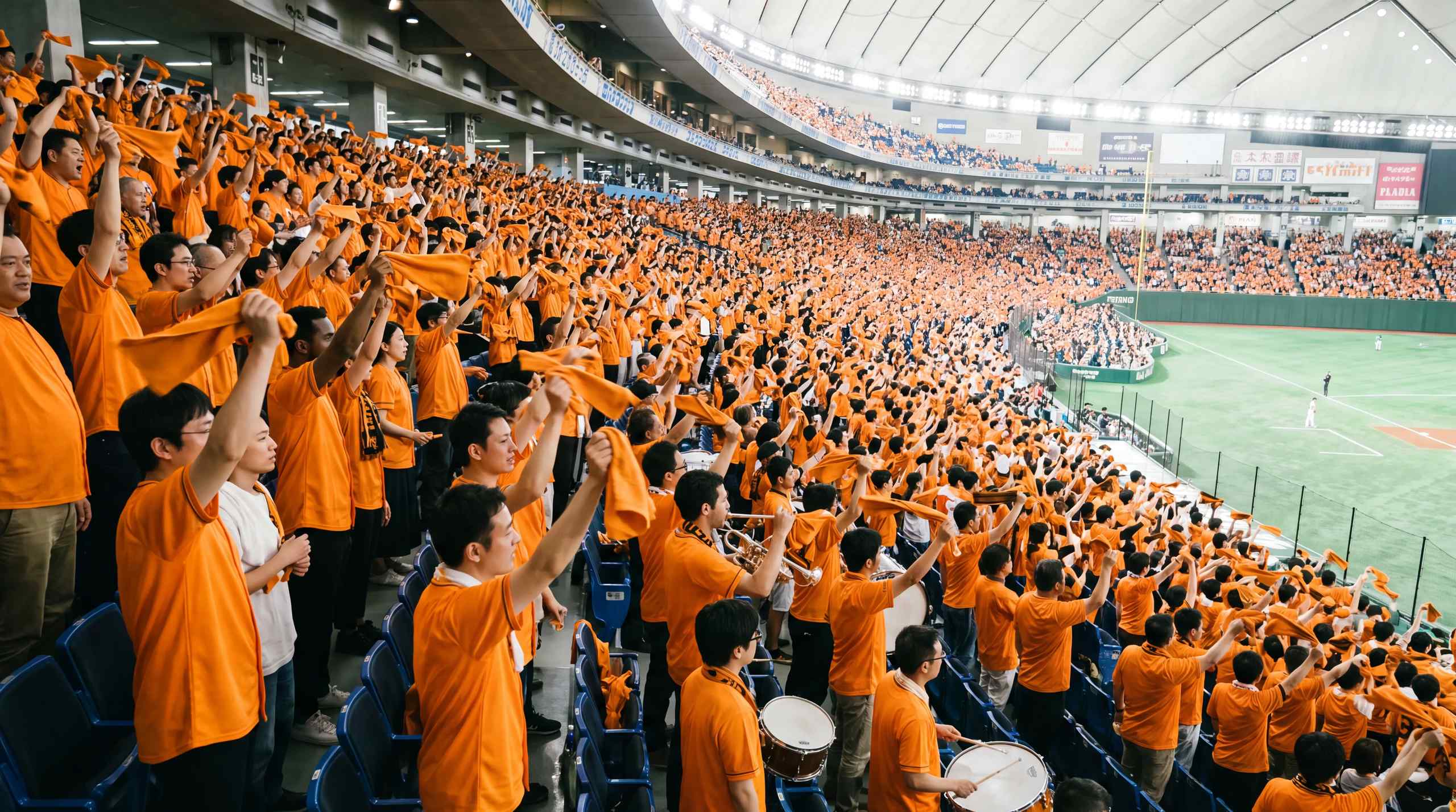 japanese fans cheering