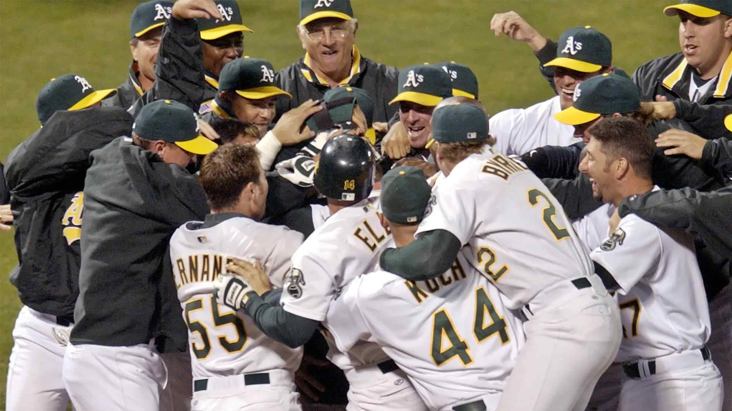 Oakland Athletics players