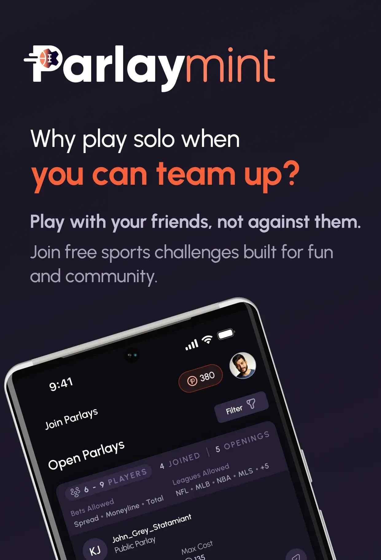 Parlaymint app