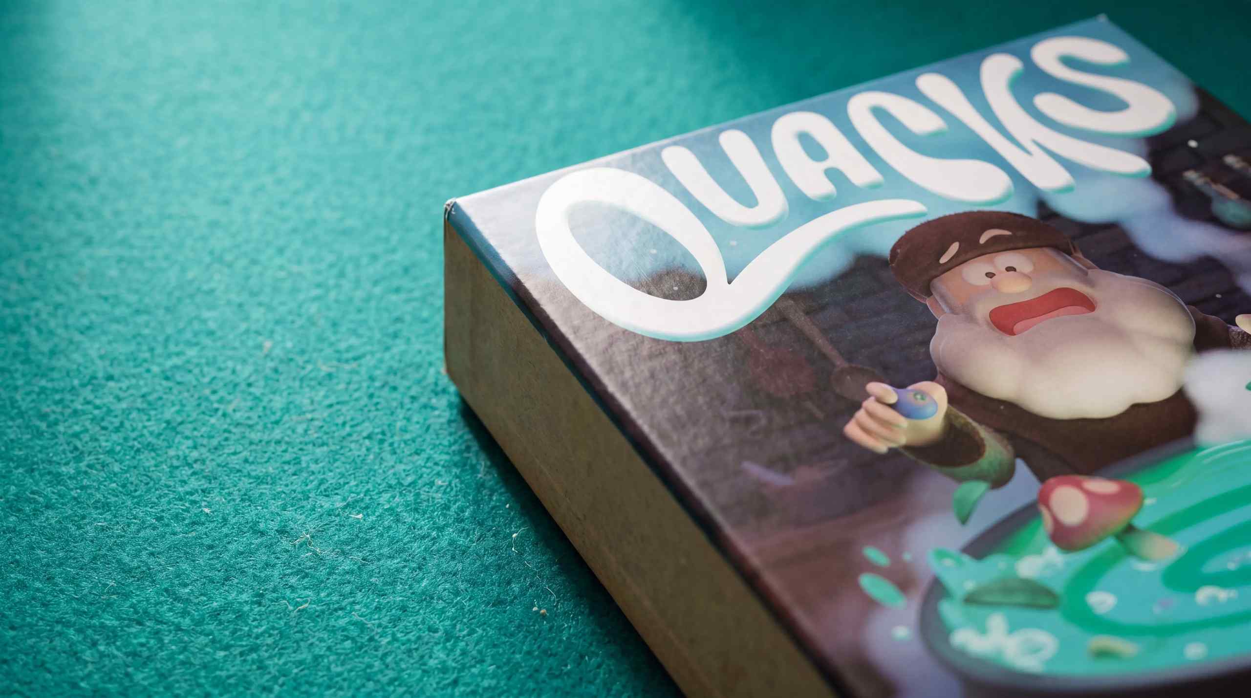 The board game Quacks (formerly titled Quacks of Quedlinburg.