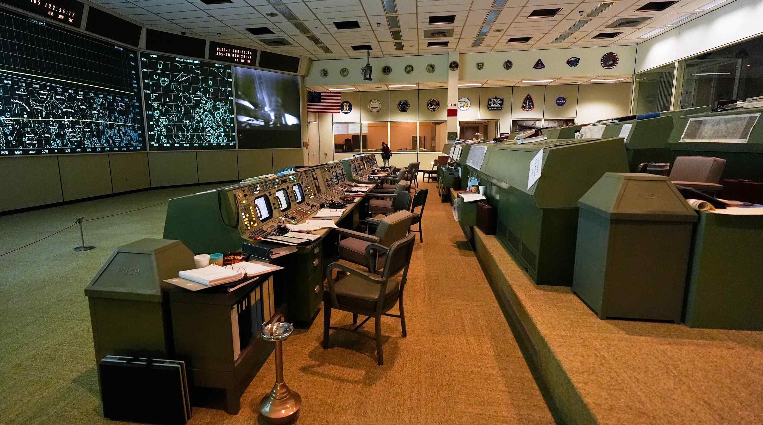 NASA control room