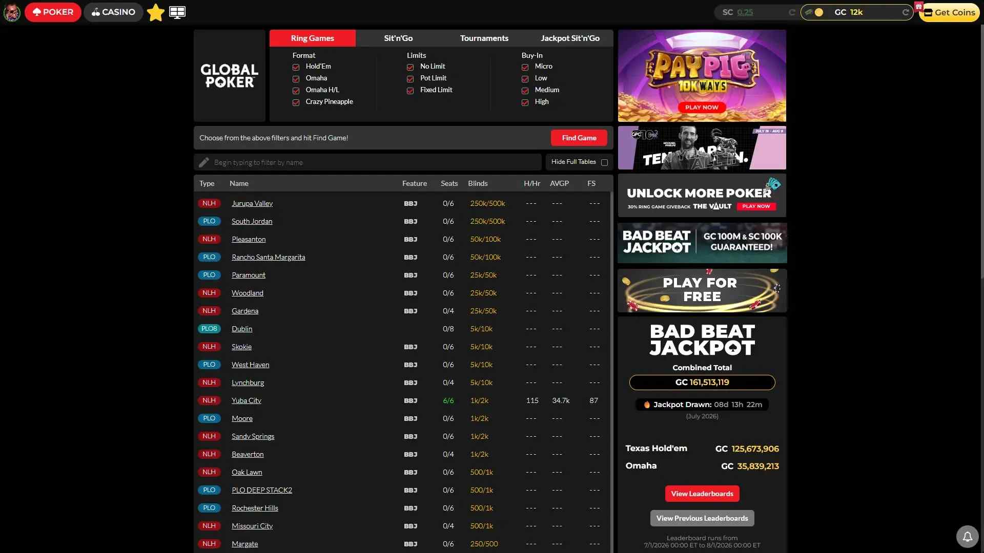 Global Poker