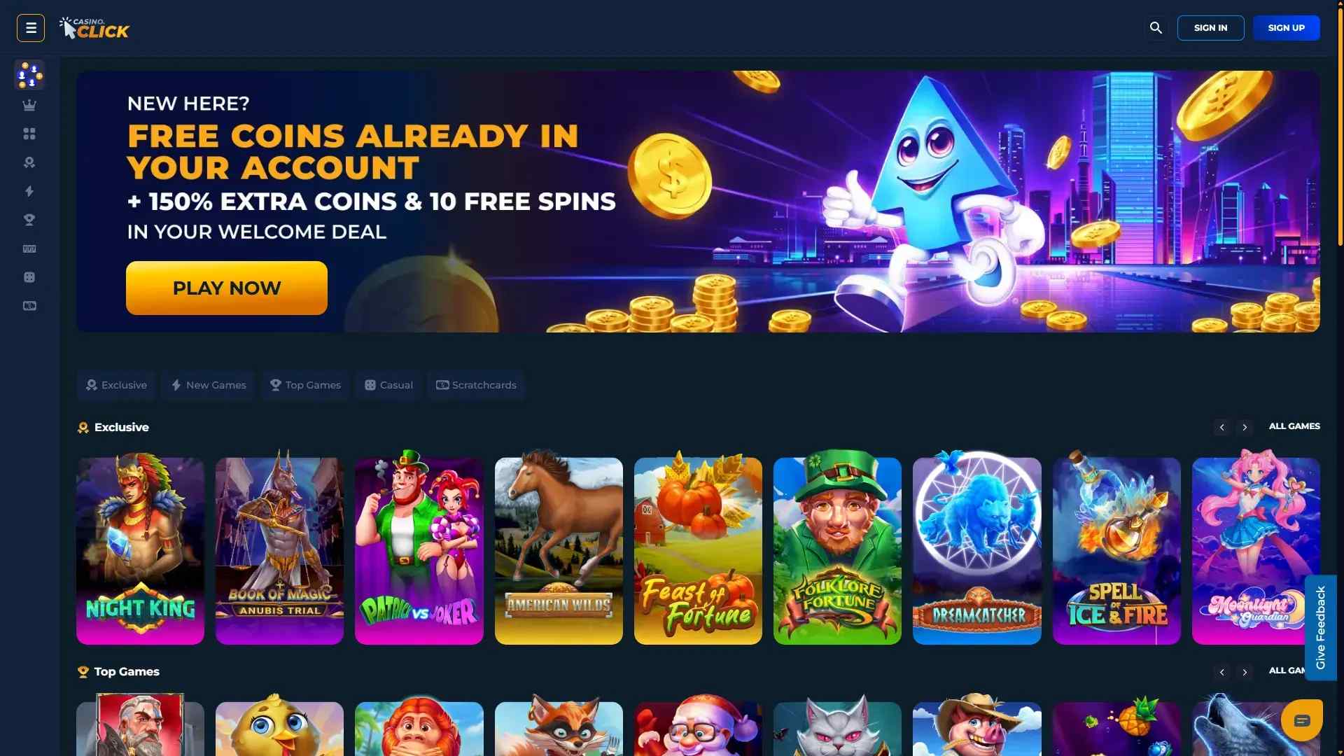 Welcome bonus 
