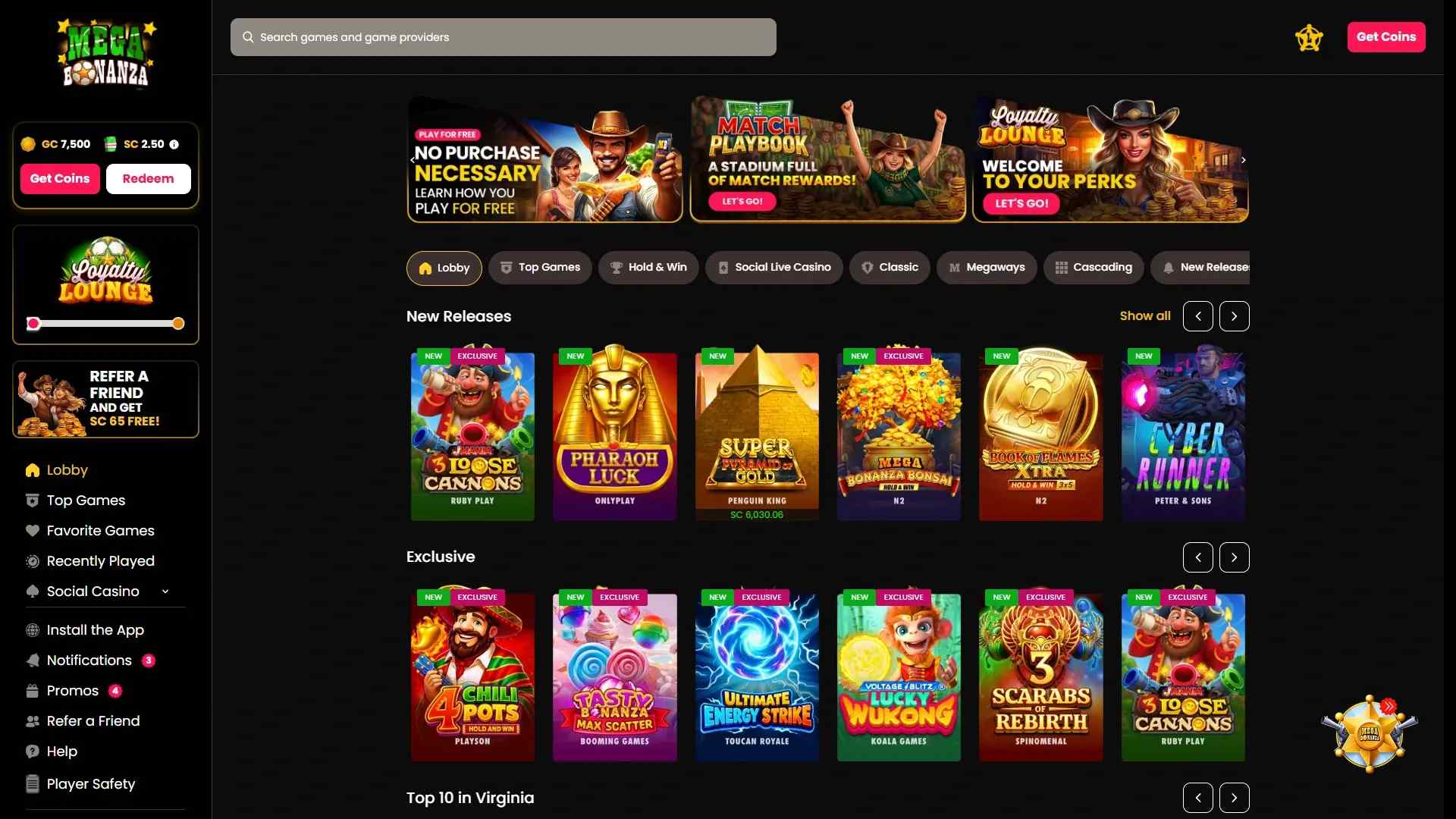 Slots library
