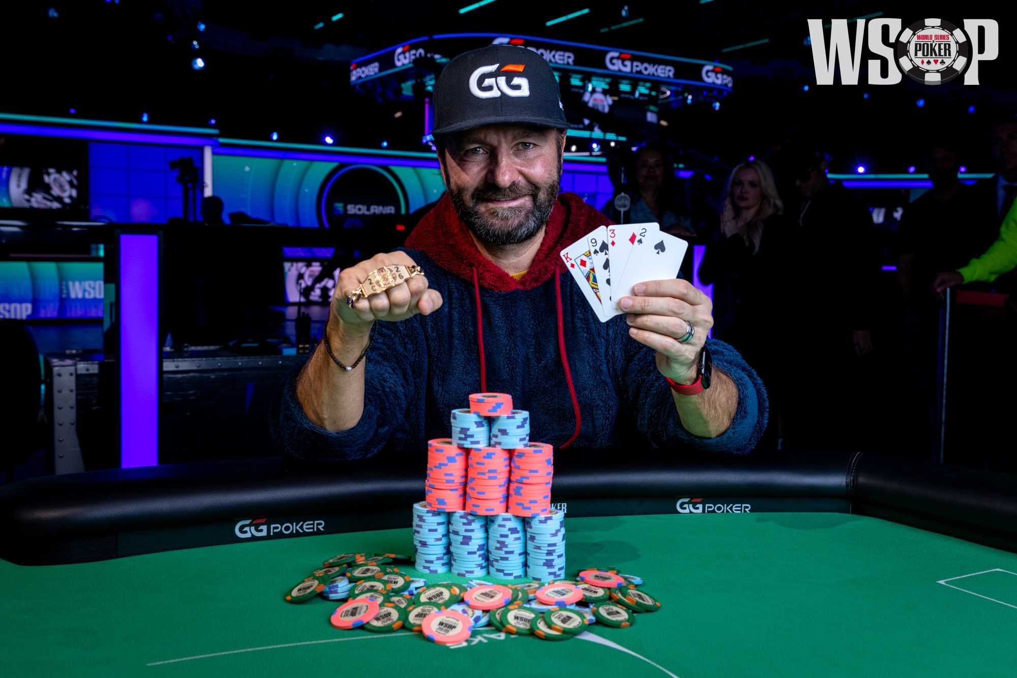 Ranking Daniel Negreanu's Eight WSOP Bracelet Wins