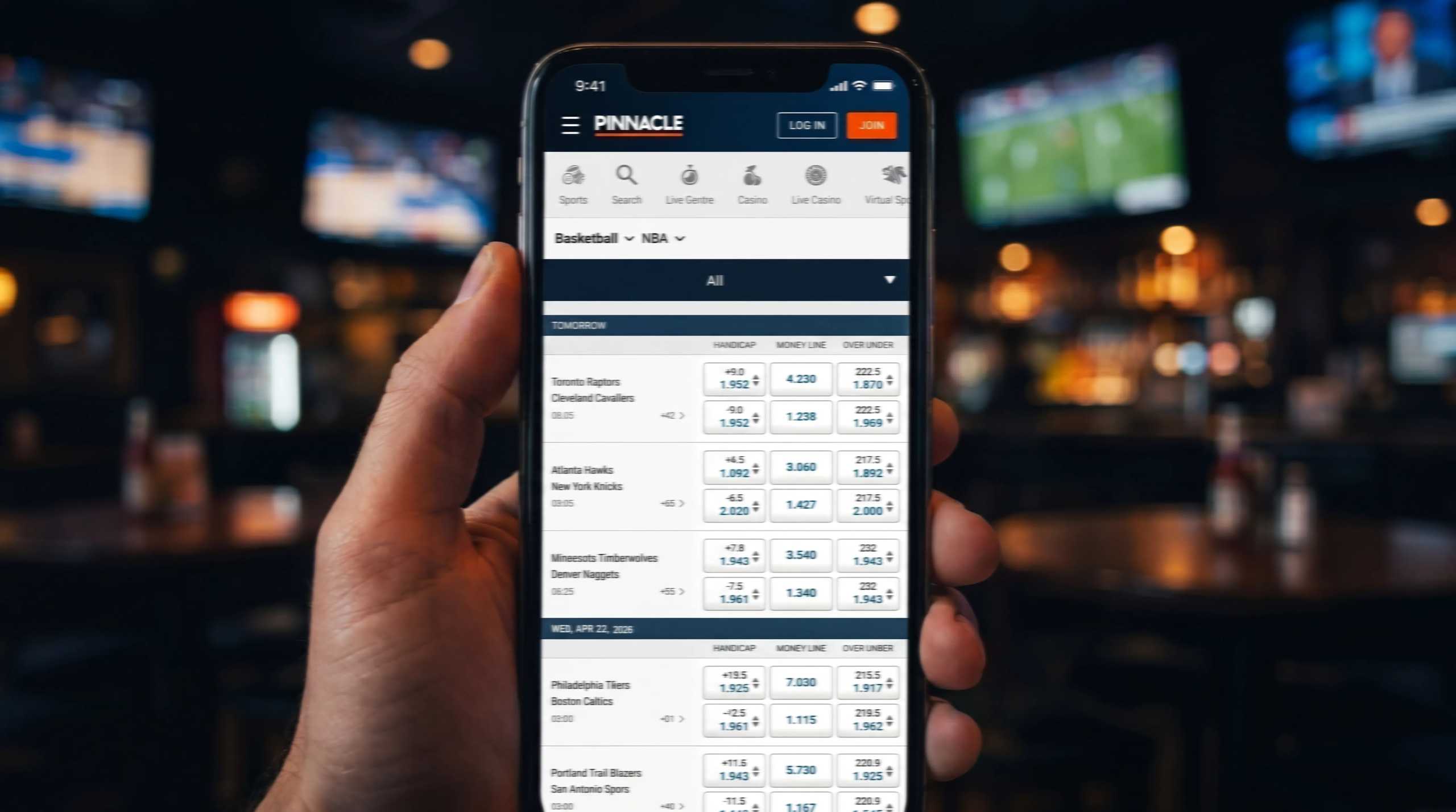 Pinnacle Sports: Designed for Experienced Canadian Bettors   